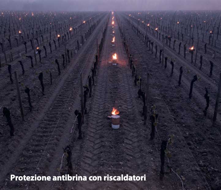 protezione antibrina con riscaldatori